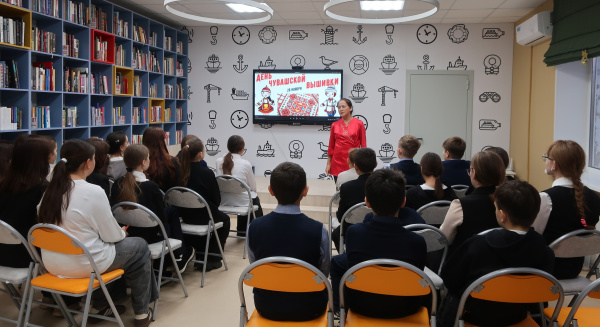 О чувашской вышивке детям