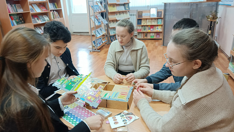 Игротека Поиграй со мной» в Еметкинской сельской библиотеке