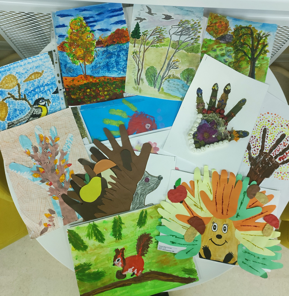 Итоги творческого конкурса «Осень в ладошках»